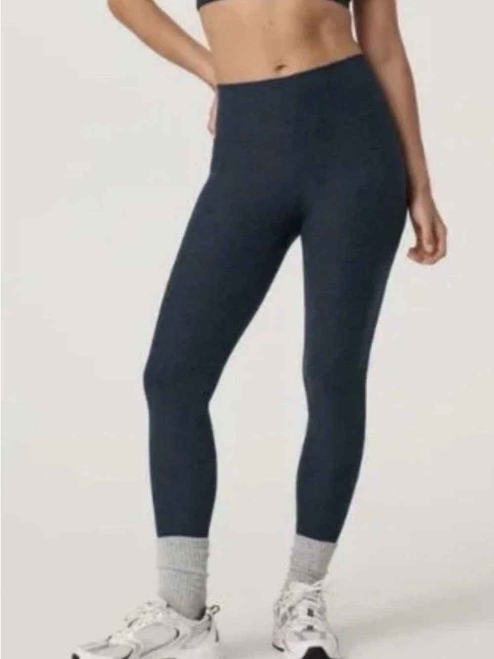 Vuori Clean Elevation Leggings Midnight Heather Size M